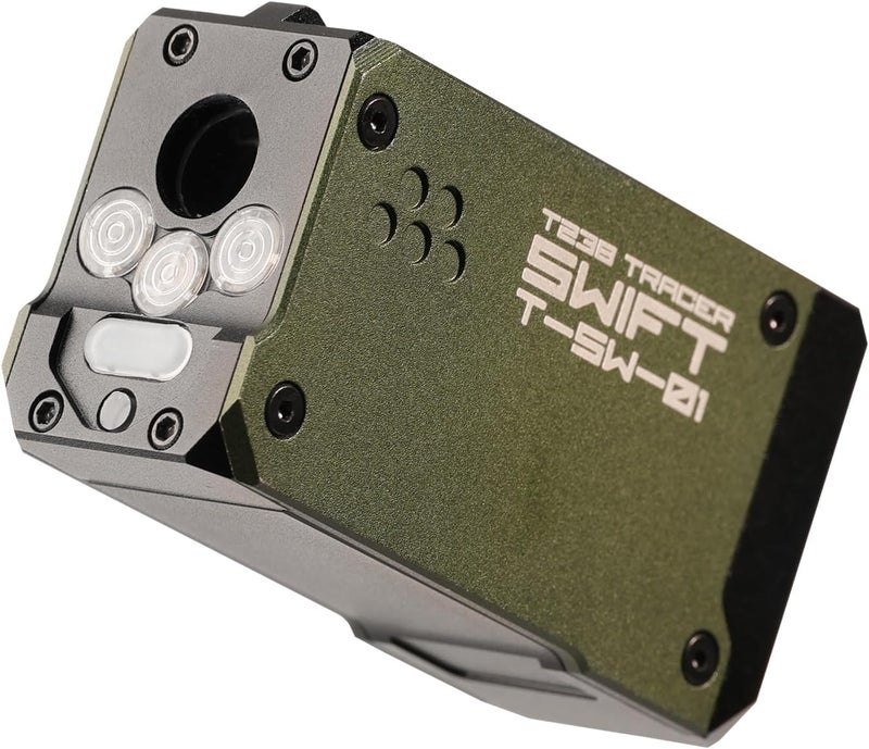 T238 -Swift Tracer Unit,Airsoft Spitfire Tactical Simulator for Airsoft Green Tracer BBS/Gel Balls with 14mm CCW and 11mm CW interfaces. - Image 1